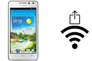 Generar QR con la clave Wifi en un Huawei Ascend G600