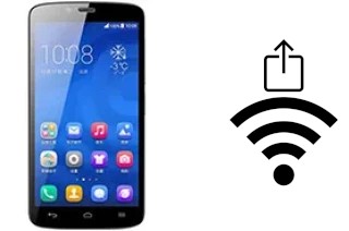 Generar QR con la clave Wifi en un Huawei Honor 3C Play