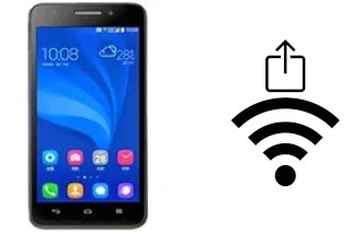 Generar QR con la clave Wifi en un Huawei Honor 4 Play