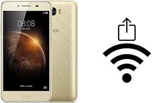 Generar QR con la clave Wifi en un Huawei Honor 5A