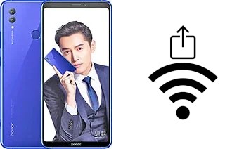 Generar QR con la clave Wifi en un Huawei Honor Note 10