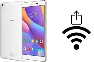 Generar QR con la clave Wifi en un Huawei Honor Pad 2