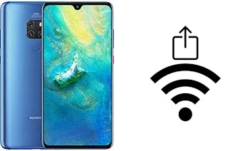 Generar QR con la clave Wifi en un Huawei Mate 20