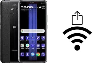 Generar QR con la clave Wifi en un Huawei Mate 20 RS Porsche Design