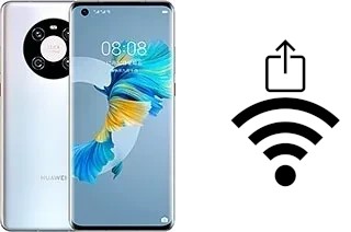 Generar QR con la clave Wifi en un Huawei Mate 40E 4G