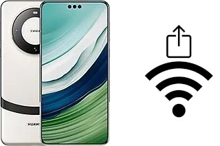 Generar QR con la clave Wifi en un Huawei Mate 60 Pro+