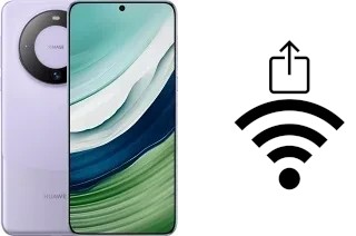 Generar QR con la clave Wifi en un Huawei Mate 60