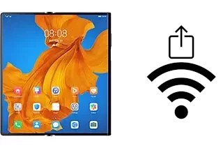 Generar QR con la clave Wifi en un Huawei Mate Xs