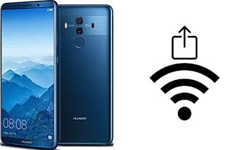 Generar QR con la clave Wifi en un Huawei Mate 10 Pro