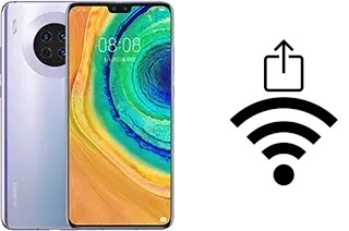 Generar QR con la clave Wifi en un Huawei Mate 30