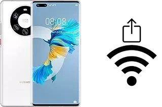 Generar QR con la clave Wifi en un Huawei Mate 40 Pro+