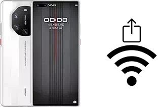 Generar QR con la clave Wifi en un Huawei Mate 40 RS Porsche Design