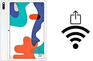 Generar QR con la clave Wifi en un Huawei MatePad