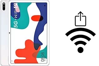 Generar QR con la clave Wifi en un Huawei MatePad 5G