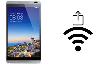 Generar QR con la clave Wifi en un Huawei MediaPad M1