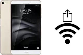 Generar QR con la clave Wifi en un Huawei MediaPad M2 7.0