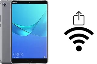 Generar QR con la clave Wifi en un Huawei MediaPad M5 8