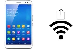 Generar QR con la clave Wifi en un Huawei MediaPad X1