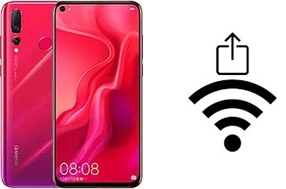 Generar QR con la clave Wifi en un Huawei nova 4