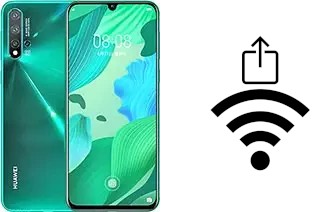 Generar QR con la clave Wifi en un Huawei nova 5