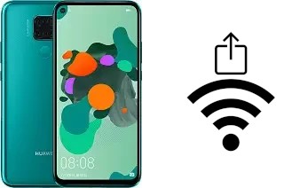 Generar QR con la clave Wifi en un Huawei nova 5i Pro