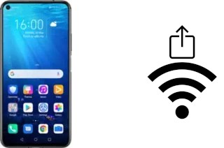 Generar QR con la clave Wifi en un Huawei nova 5T Pro