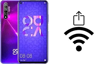 Generar QR con la clave Wifi en un Huawei nova 5T