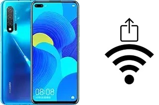 Generar QR con la clave Wifi en un Huawei nova 6 5G