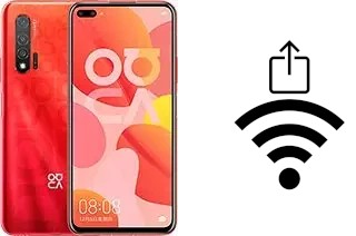 Generar QR con la clave Wifi en un Huawei nova 6