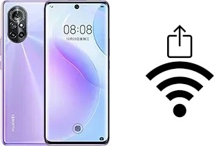 Generar QR con la clave Wifi en un Huawei nova 8 5G