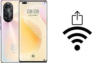 Generar QR con la clave Wifi en un Huawei nova 8 Pro 5G