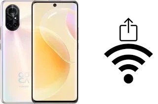 Generar QR con la clave Wifi en un Huawei nova 8