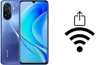 Generar QR con la clave Wifi en un Huawei nova Y70 Plus