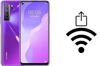 Generar QR con la clave Wifi en un Huawei nova 7 SE