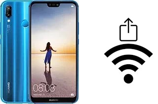 Generar QR con la clave Wifi en un Huawei P20 lite