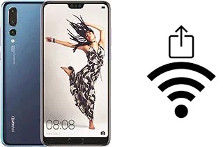 Generar QR con la clave Wifi en un Huawei P20 Pro