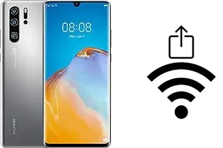 Generar QR con la clave Wifi en un Huawei P30 Pro New Edition