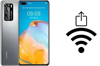 Generar QR con la clave Wifi en un Huawei P40