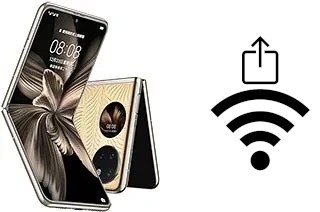 Generar QR con la clave Wifi en un Huawei P50 Pocket