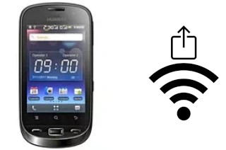 Generar QR con la clave Wifi en un Huawei U8520 Duplex