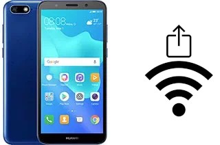 Generar QR con la clave Wifi en un Huawei Y5 lite (2018)