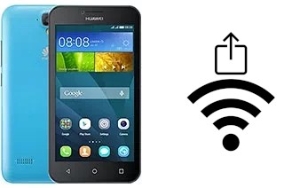 Generar QR con la clave Wifi en un Huawei Y560