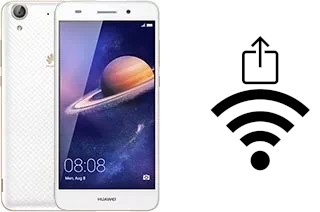 Generar QR con la clave Wifi en un Huawei Y6II Compact