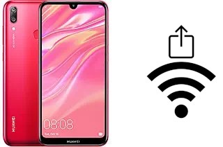 Generar QR con la clave Wifi en un Huawei Y7 (2019)