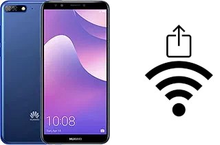 Generar QR con la clave Wifi en un Huawei Y7 Pro (2018)