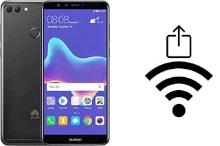 Generar QR con la clave Wifi en un Huawei Y9 (2018)