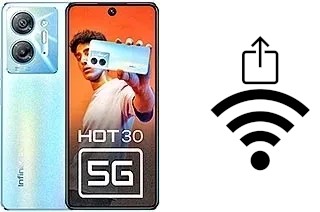 Generar QR con la clave Wifi en un Infinix Hot 30 5G