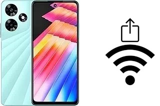 Generar QR con la clave Wifi en un Infinix Hot 30