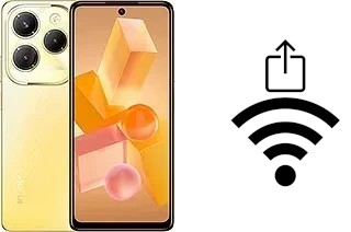 Generar QR con la clave Wifi en un Infinix Hot 40 Pro