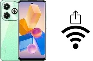 Generar QR con la clave Wifi en un Infinix Hot 40i